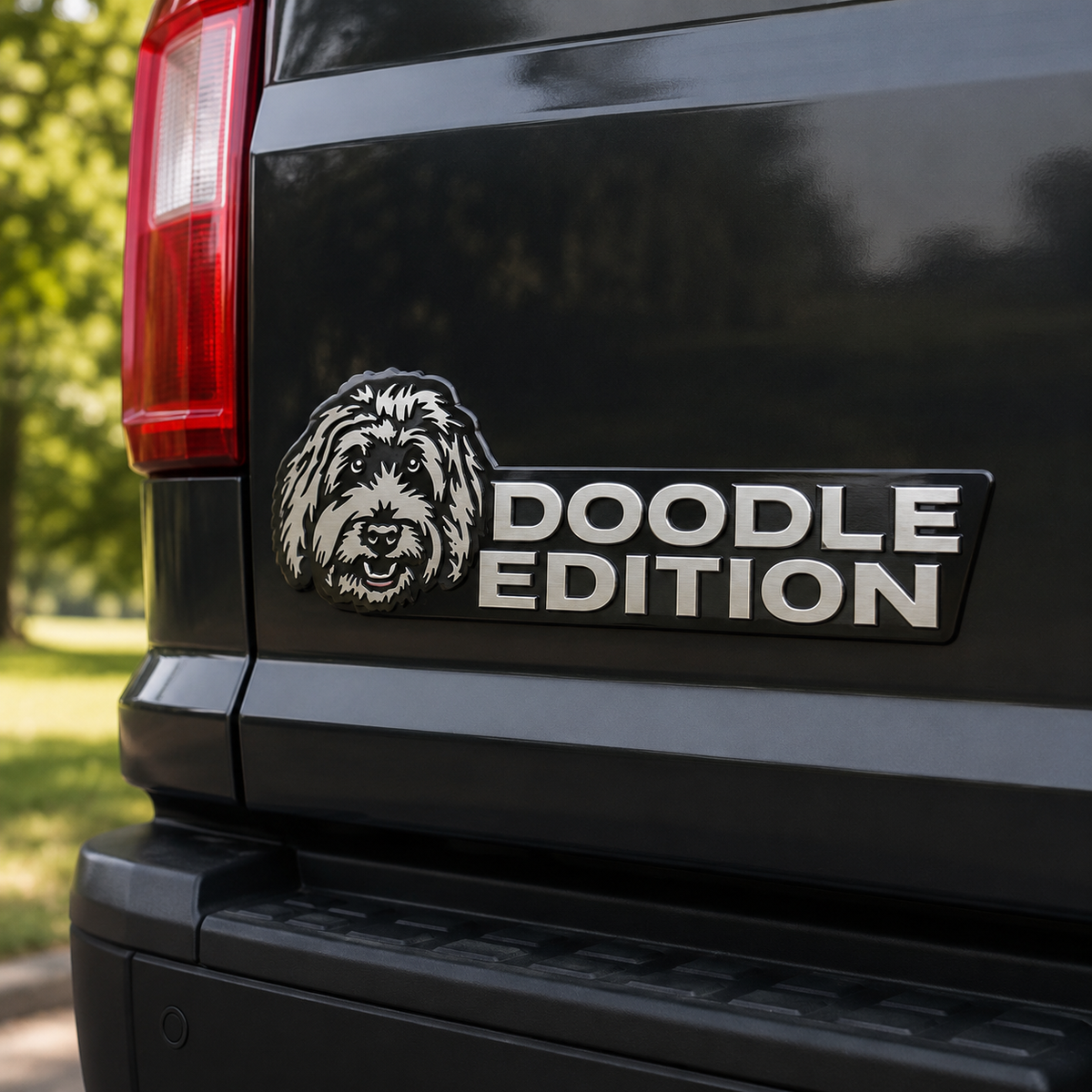 🐾 Your Dog. Your Badge. | Laser-Cut Breed Car Emblem