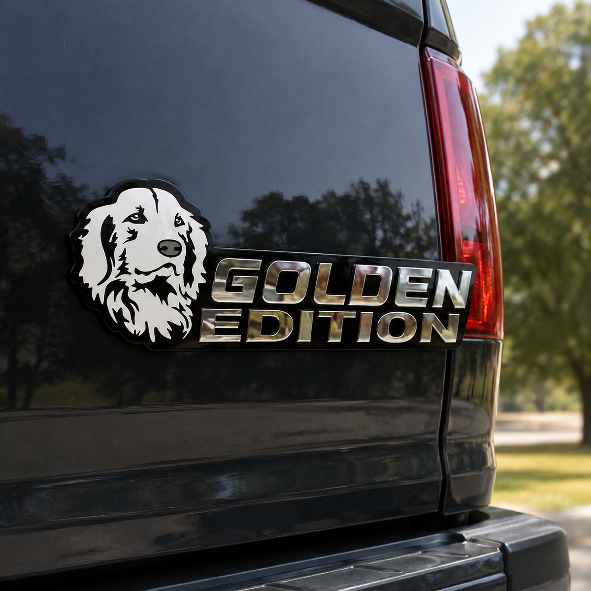 🐾 Your Dog. Your Badge. | Laser-Cut Breed Car Emblem