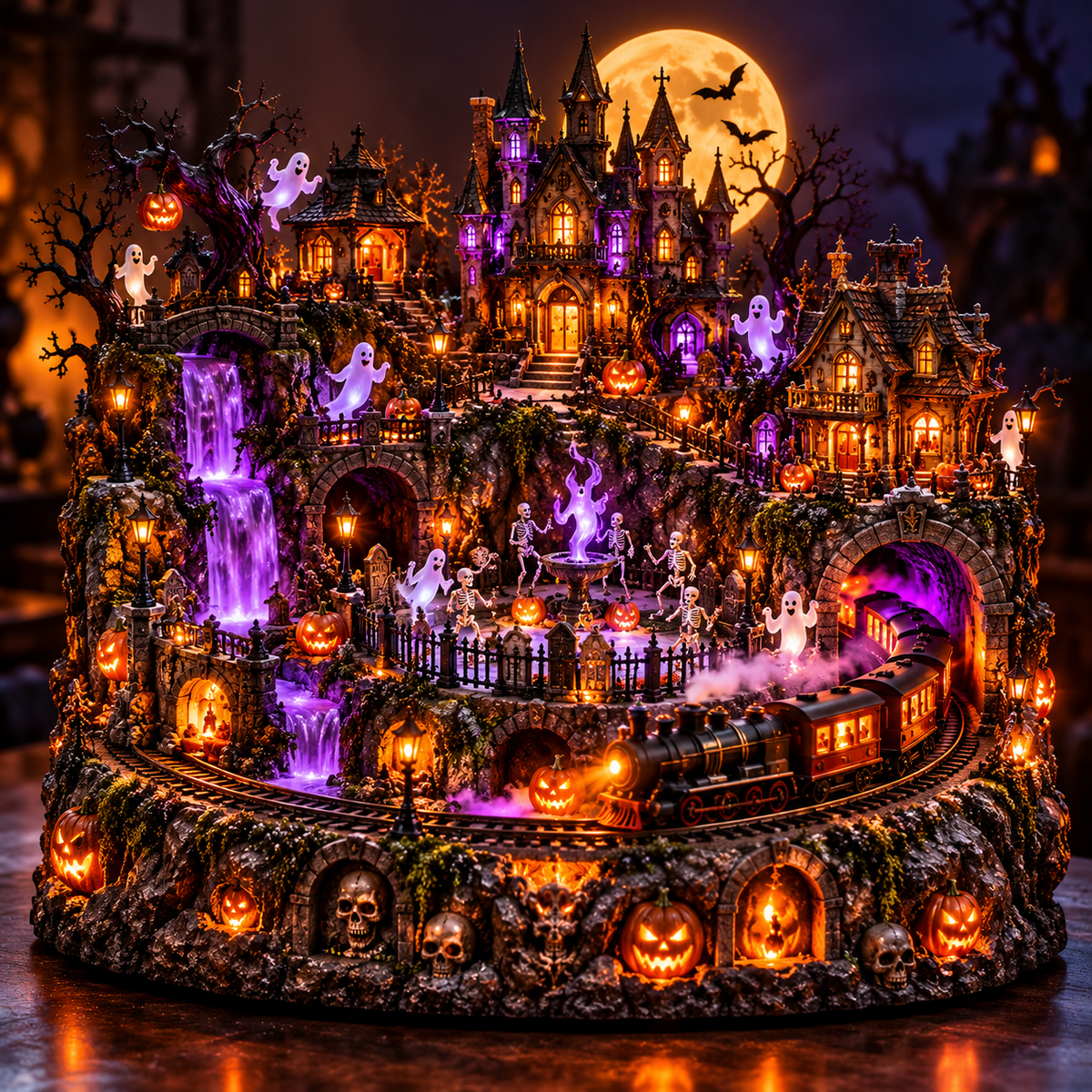🎃👻 Haunted Halloween Wonderland™ | Animated Halloween Village