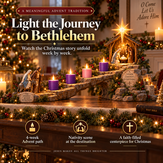 ✨ Bethlehem by Starlight – Lighted Advent Nativity Journey
