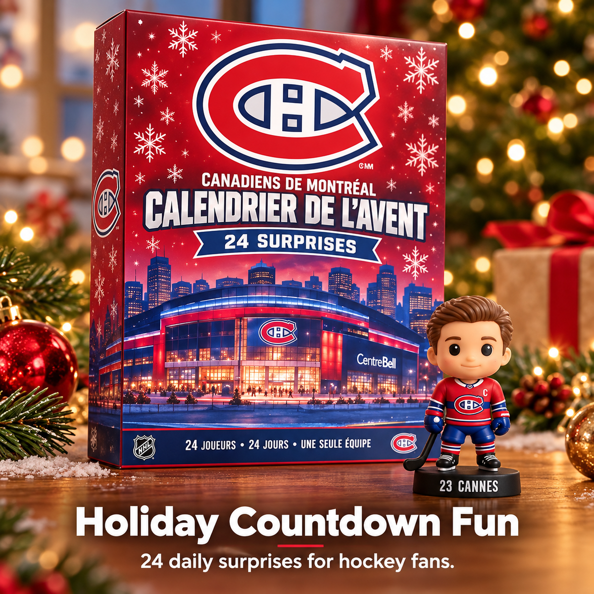 🎄🏒 Habs Holiday Countdown™ | Montreal Canadiens 2026 Advent Calendar