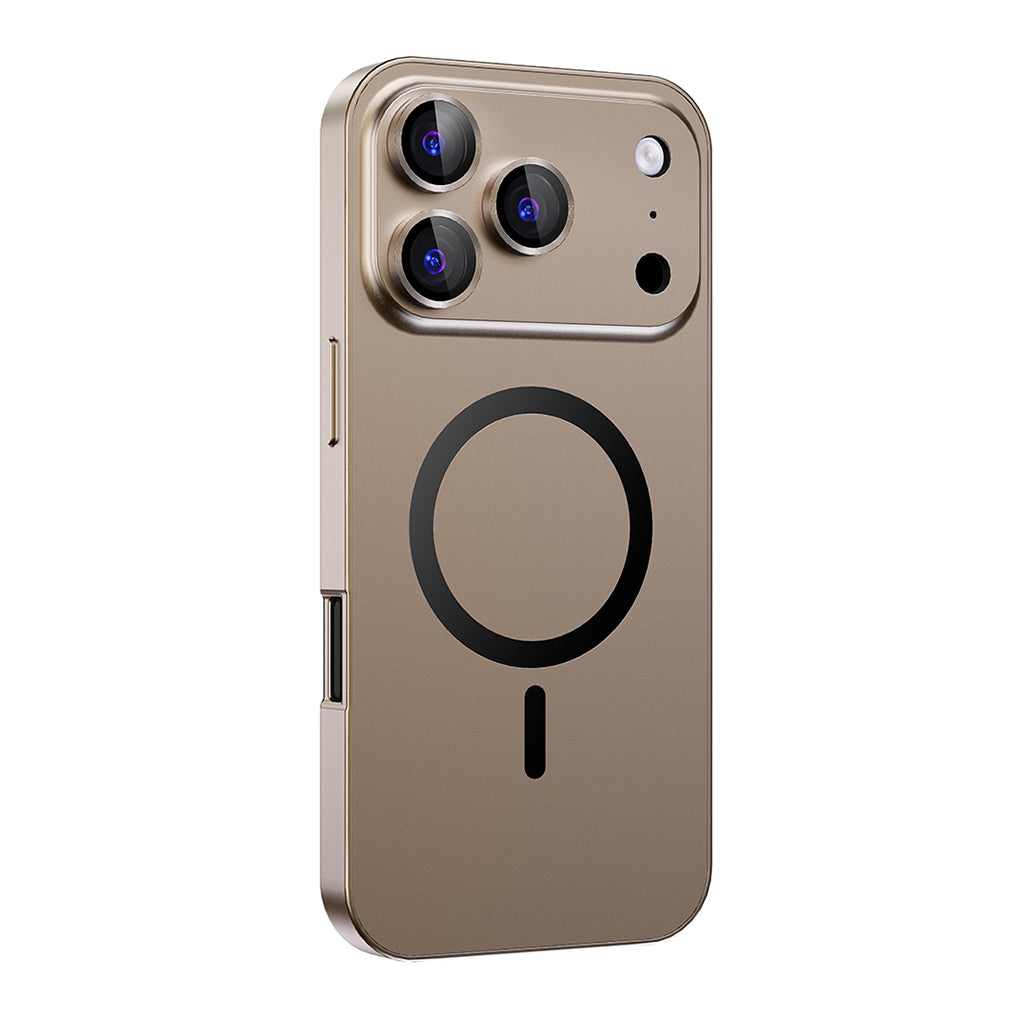 📱 Metallic Magnetic Phone Case with Lens Cover | Compatible with iPhone 18 Pro Max, Air & 12–16 Series