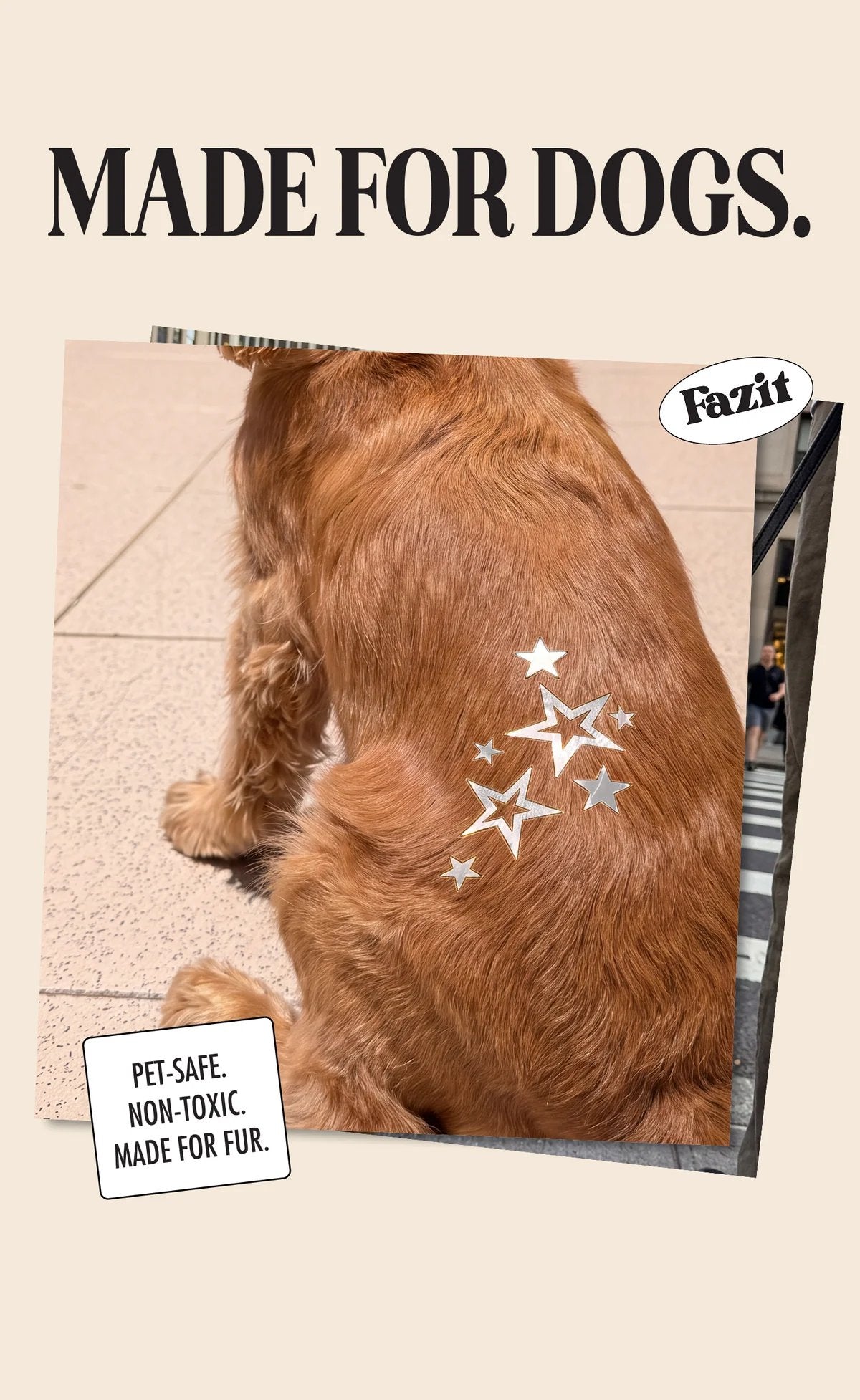 💫 Dog Fur Tattoos | Temporary, Waterproof & Easy-Off