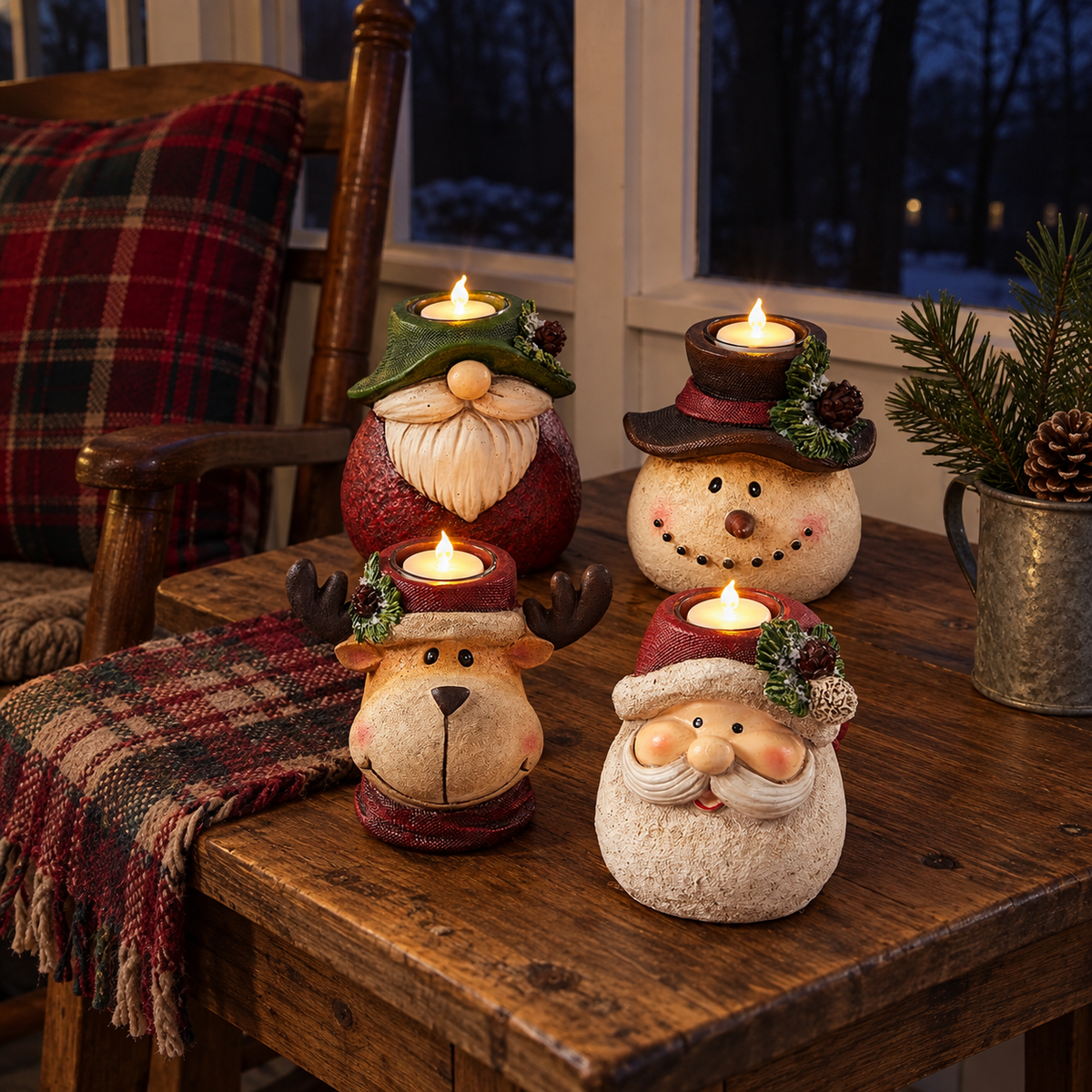 🕯️🎄 Christmas Eve Companions™ | Cozy Holiday Candle Lights