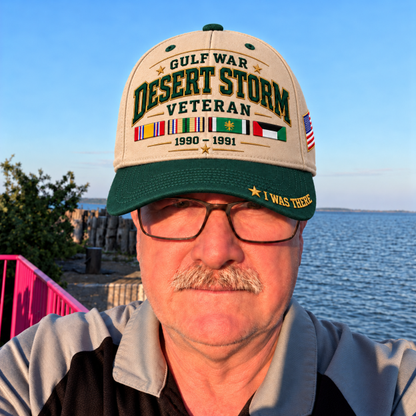 🏆Last Day Promo: 45% OFF! 🎖️ Gulf War Legacy | Veteran Tribute Cap