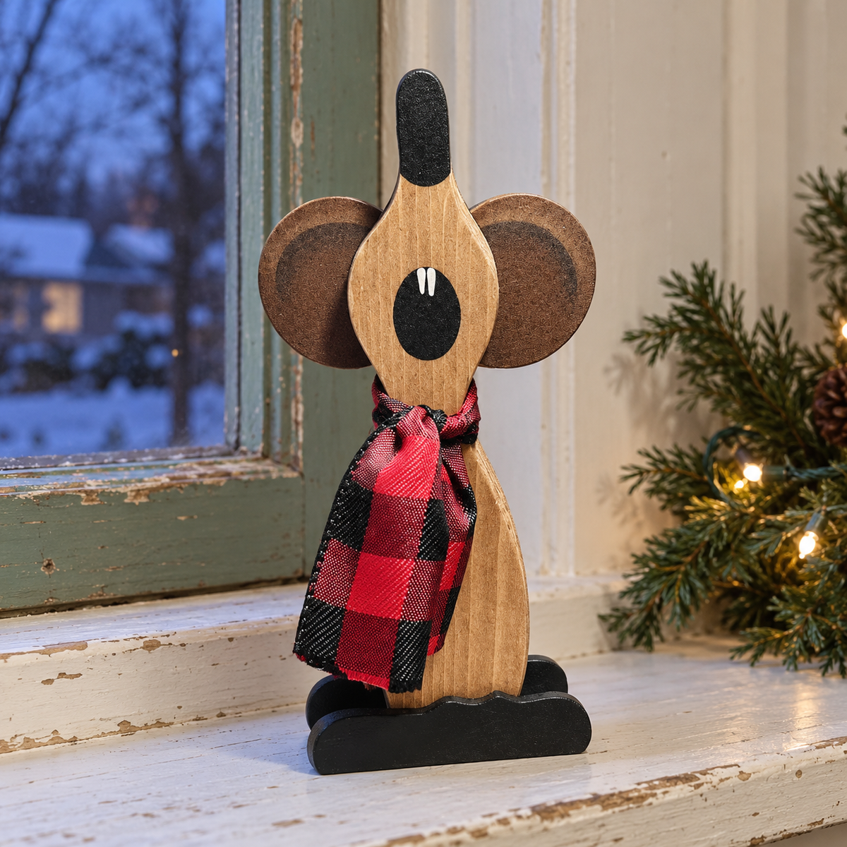🎄 Christmas Eve Mouse Choir™ – Cozy Caroling Mice Christmas Figurine Set