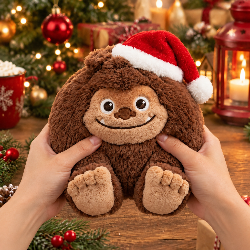 🎄🦶 Bigfoot Christmas Mystery™ | Festive Plush Surprise Box