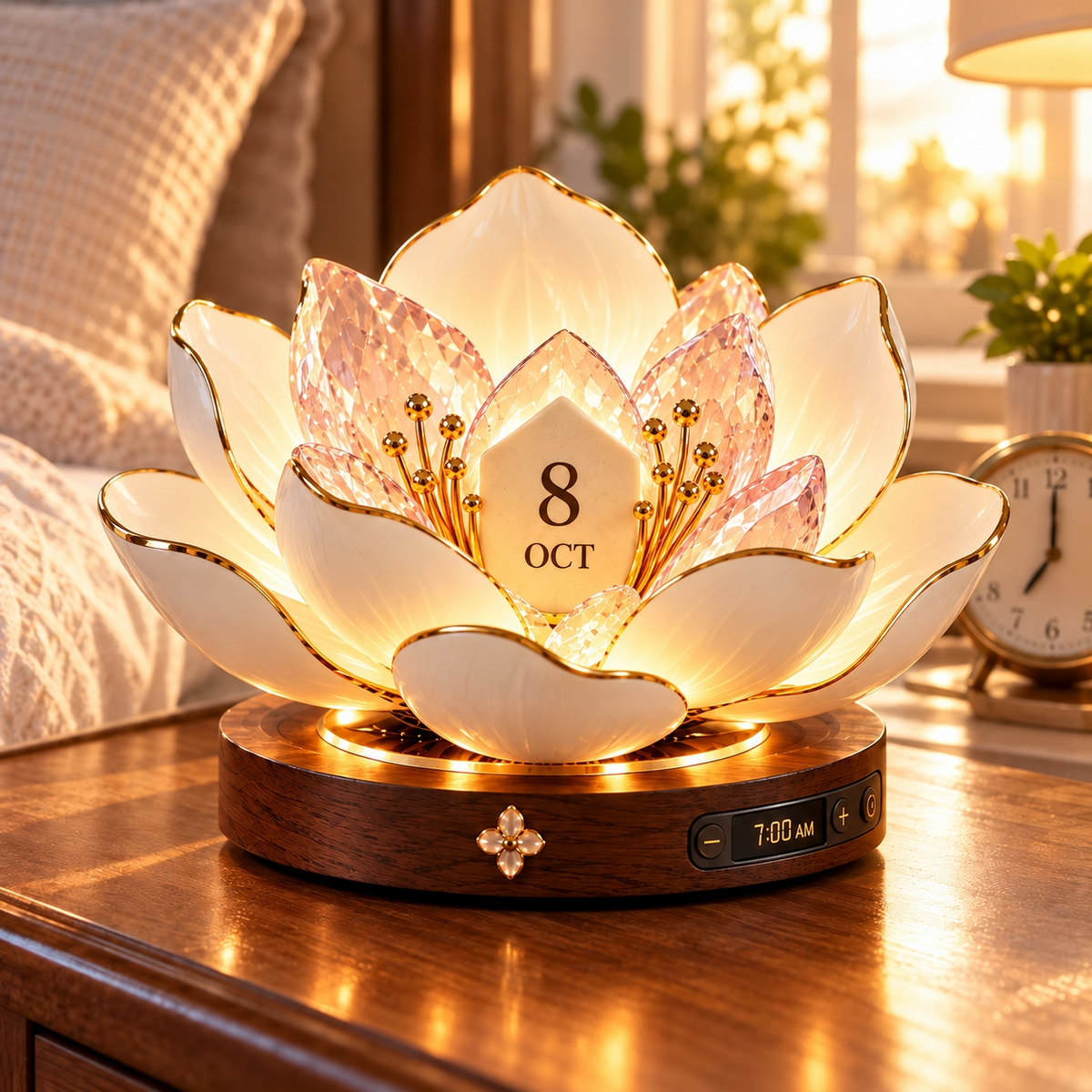 Automatic blooming calendar sequence