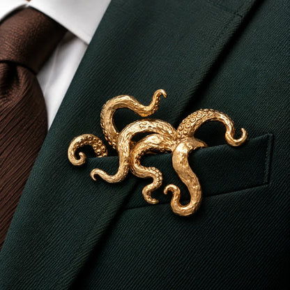 ✨ Sculptural Animal Brooch | A Bold Finishing Touch for Suits & Blazers