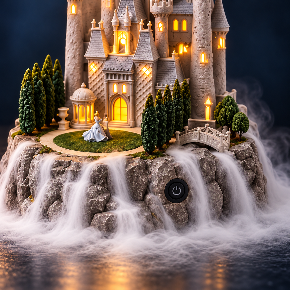 👑🏰 Princess Castle Glow™ | Fairytale Mist Humidifier