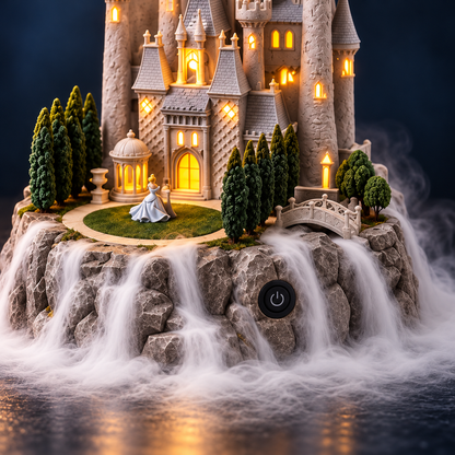 👑🏰 Princess Castle Glow™ | Fairytale Mist Humidifier