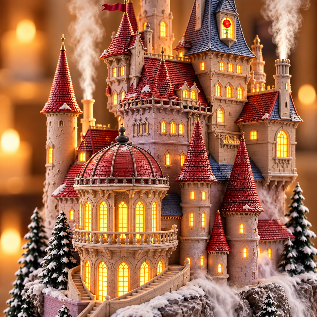 👑🏰 Princess Castle Glow™ | Fairytale Mist Humidifier
