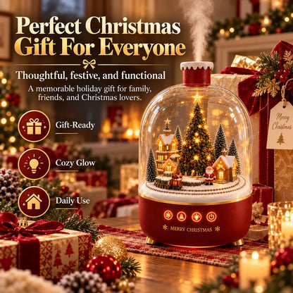 🎄✨ Snow Globe Christmas Humidifier