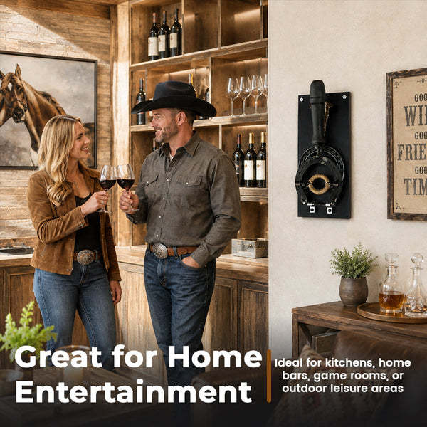 🔥 Last Day 50% Off - 🤠🍷 Western Horseshoe Wine Opener