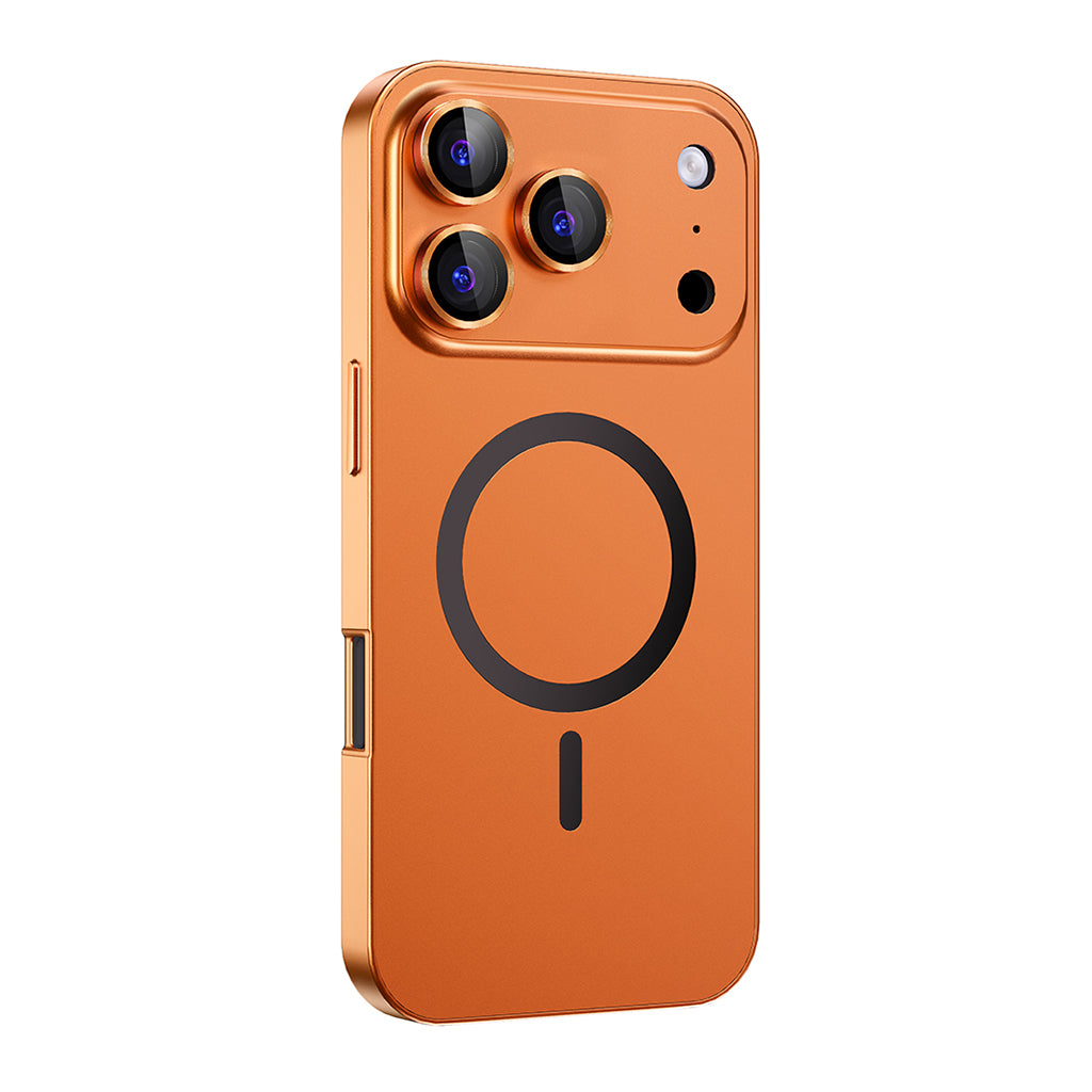 📱 Metallic Magnetic Phone Case with Lens Cover | Compatible with iPhone 18 Pro Max, Air & 12–16 Series