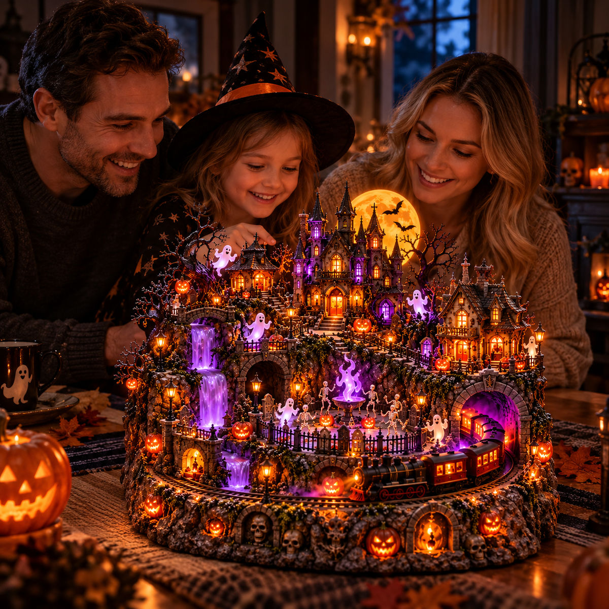 🎃👻 Haunted Halloween Wonderland™ | Animated Halloween Village