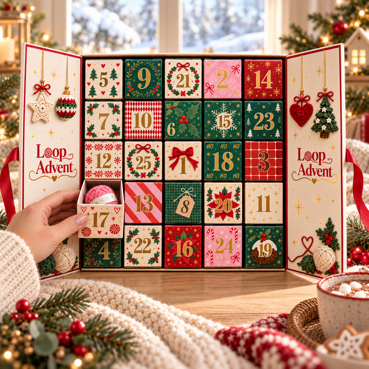 🧶🎁 2026 Limited Edition Crochet Advent Calendar — 24 days, a daily surprise for makers