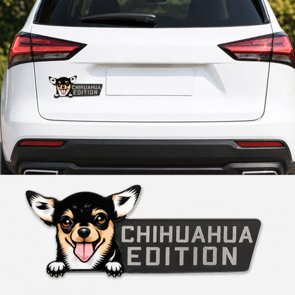 🐾 Your Dog. Your Badge. | Laser-Cut Breed Car Emblem