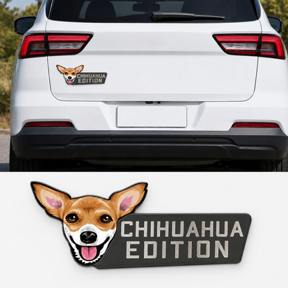 🐾 Your Dog. Your Badge. | Laser-Cut Breed Car Emblem
