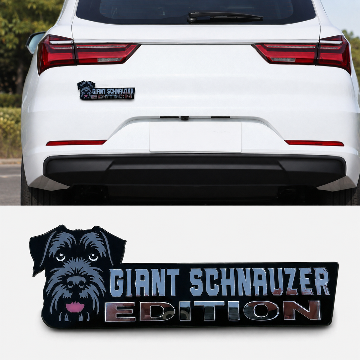 🐾 Your Dog. Your Badge. | Laser-Cut Breed Car Emblem