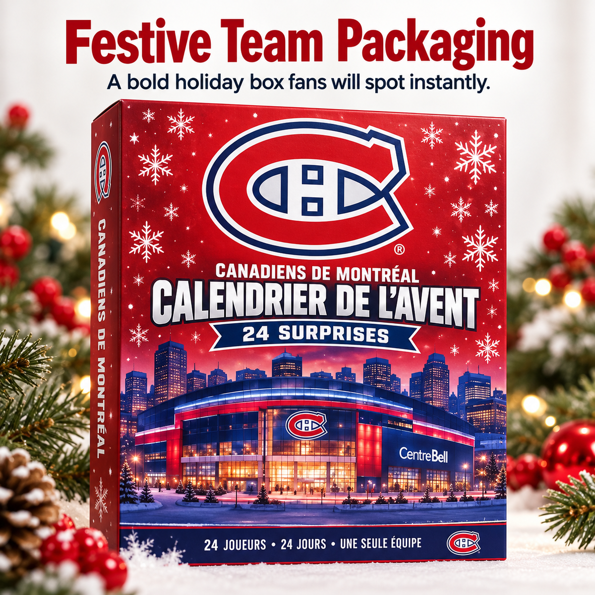 🎄🏒 Habs Holiday Countdown™ | Montreal Canadiens 2026 Advent Calendar