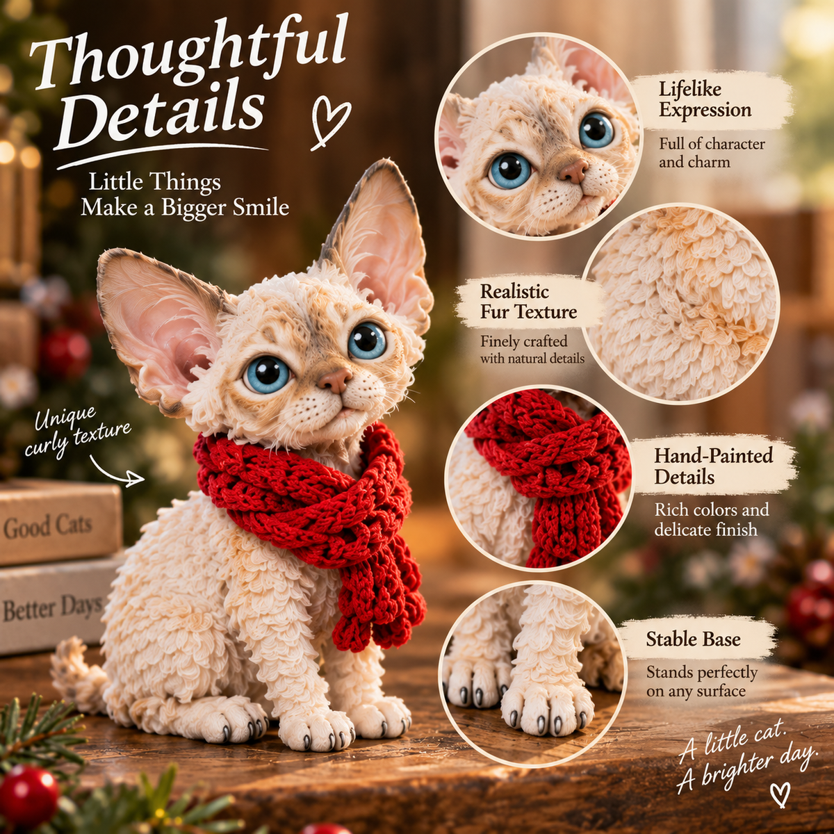 🐱✨ Devon Rex Mischief™ | 24 Day Curly Cat Advent Calendar