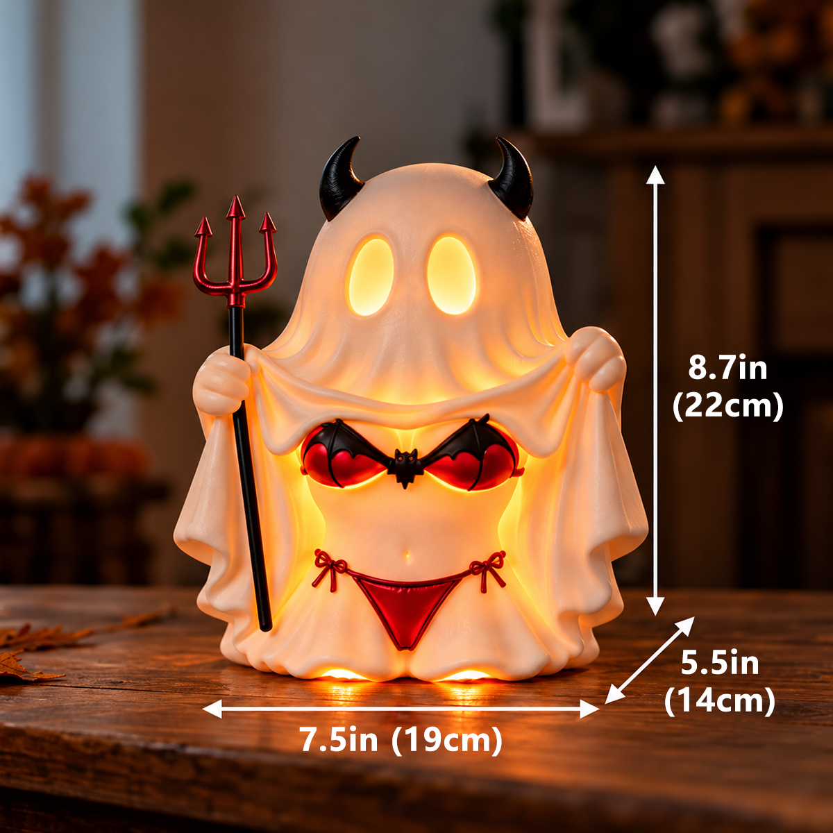 👻🎃 Boo & Mischief™ | Cheeky Ghost Halloween Decor