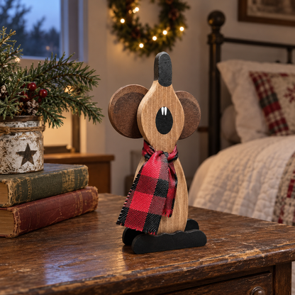 🎄 Christmas Eve Mouse Choir™ – Cozy Caroling Mice Christmas Figurine Set