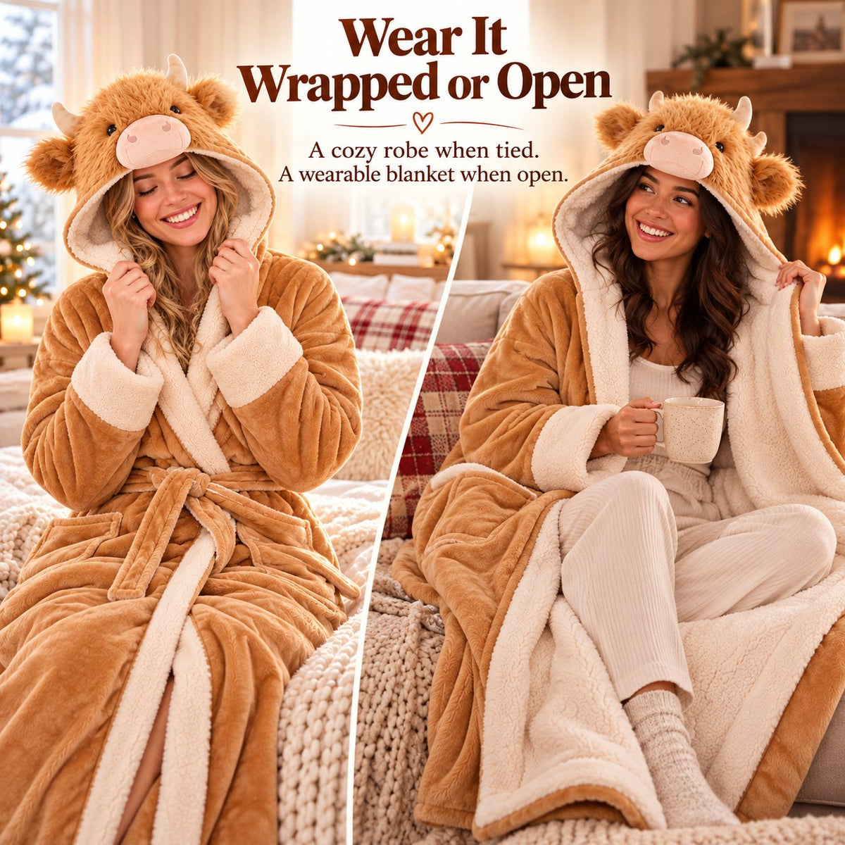🐮❄️ Fluffy Winter™ | Ultra-Cozy Plush Winter Comfort