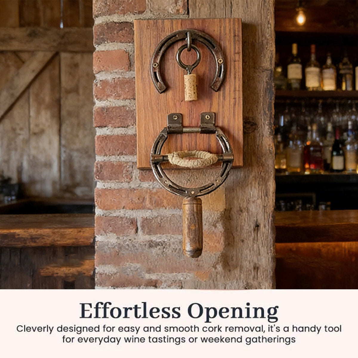 🔥 Last Day 50% Off - 🤠🍷 Western Horseshoe Wine Opener