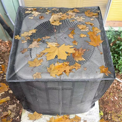 Breathable Mesh Air Conditioner Cover | Heavy Duty Outdoor AC Unit Cover For Year-Round Protection