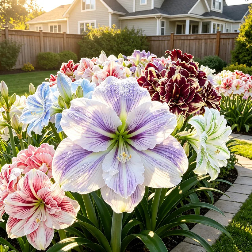 🌺  Giant Double Amaryllis – Bold Indoor Flower Bulbs