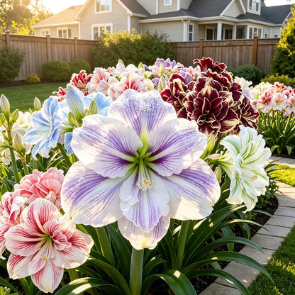 🌺  Giant Double Amaryllis – Bold Indoor Flower Bulbs