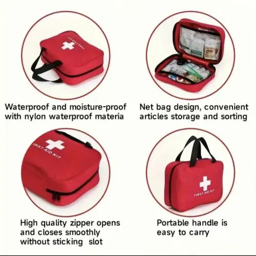 🔥 330-Piece Waterproof First Aid Kit | Home, Car & Travel Emergency Kit