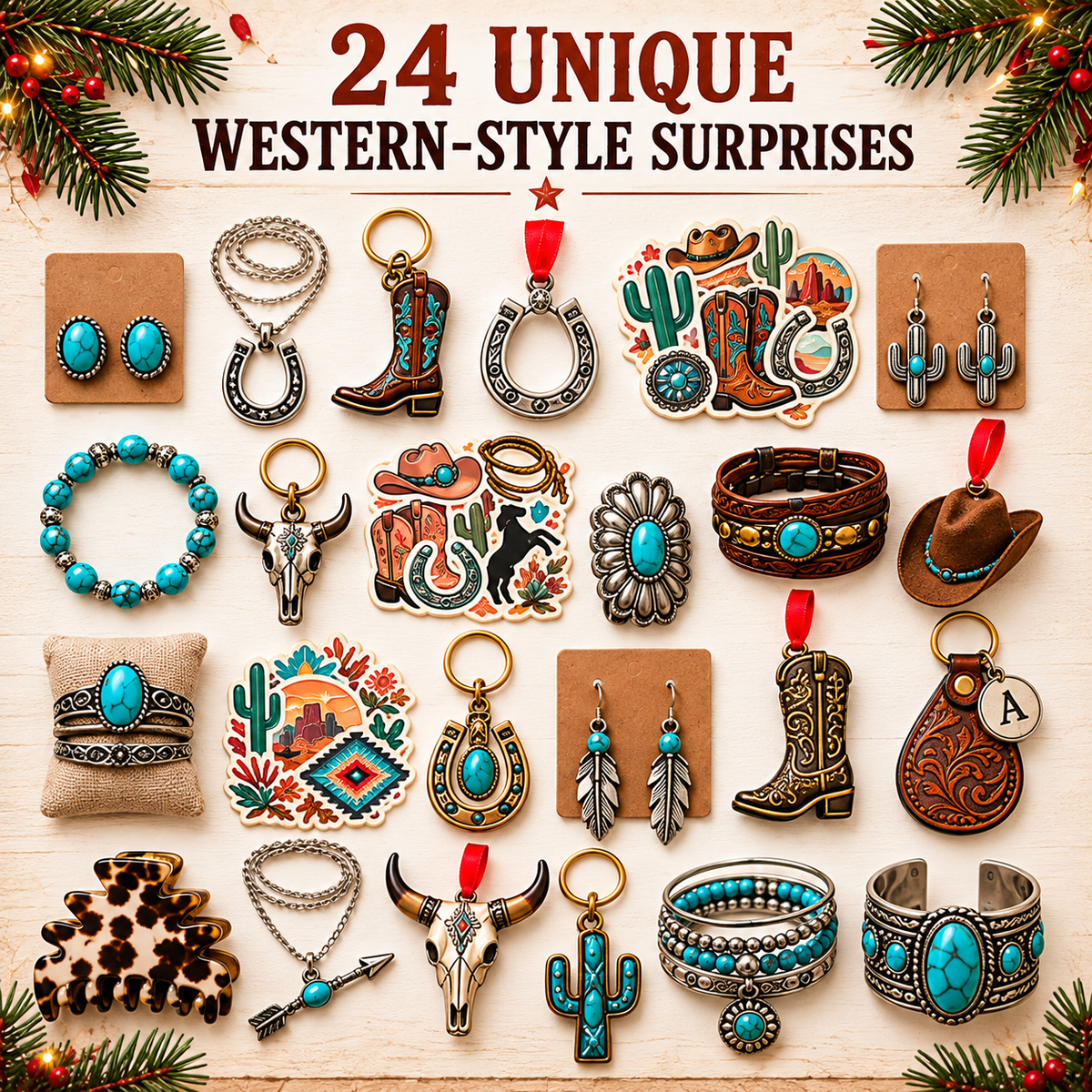 🤠🐎24 Days of Western Christmas Joy – Cowgirl Advent Calendar