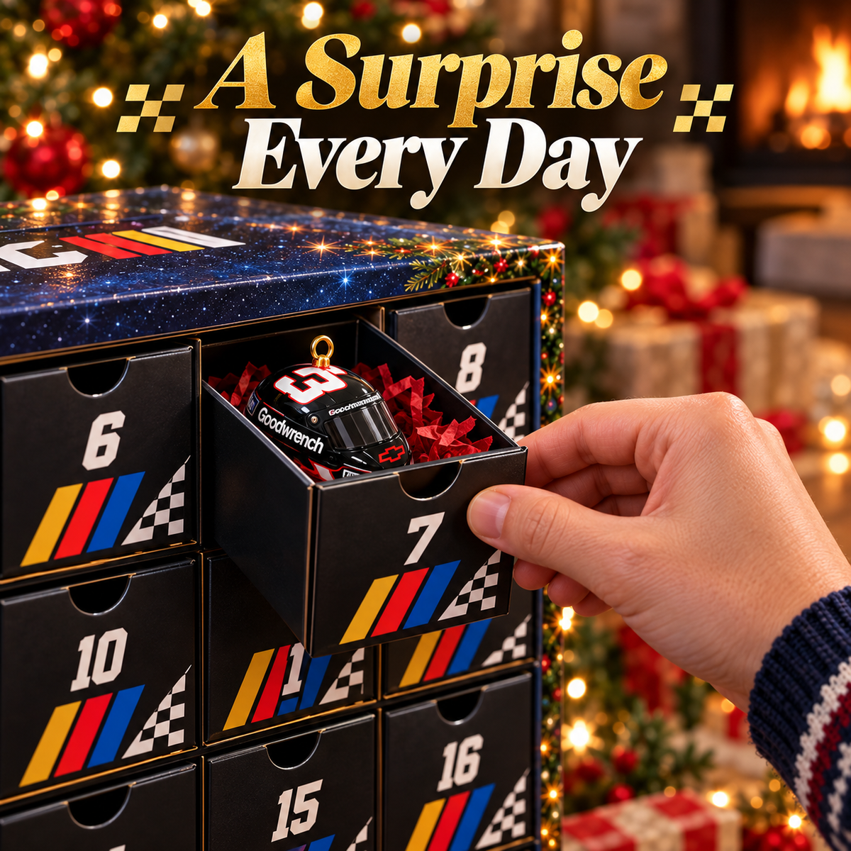 🏁🎄 24 Days of Racing™ | 2026 NASCAR Christmas Advent Calendar