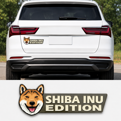 🐾 Your Dog. Your Badge. | Laser-Cut Breed Car Emblem