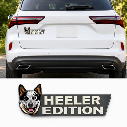 🐾 Your Dog. Your Badge. | Laser-Cut Breed Car Emblem
