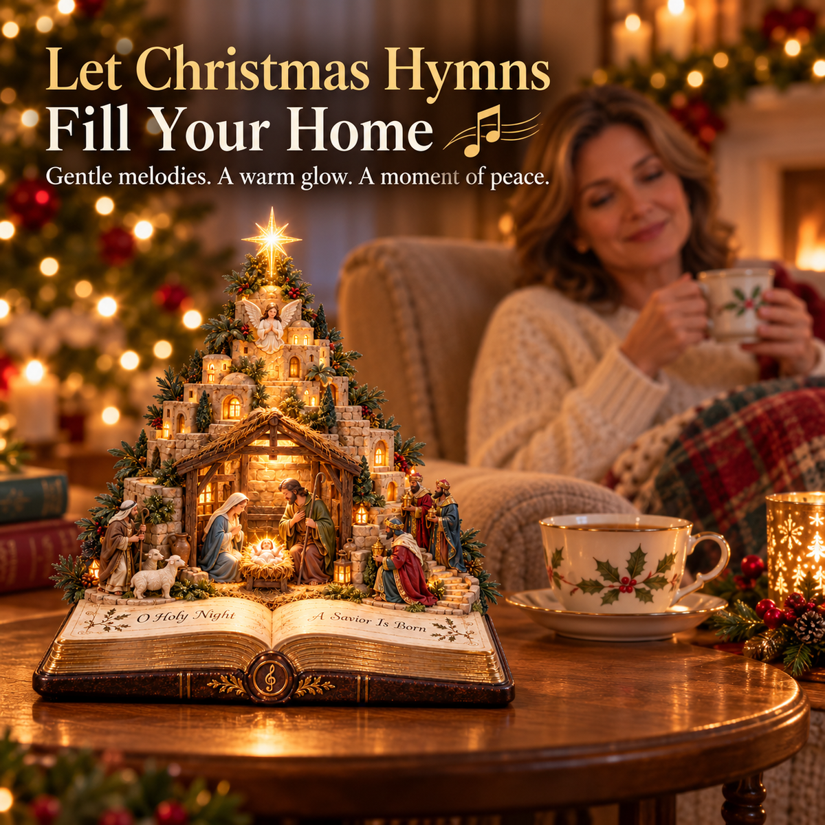 🔥 Last Day 50% OFF ⭐ Star of Bethlehem Christmas Light – Faith-Inspired Holiday Decor