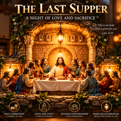 ✝️ He Is Risen – 3-Scene Jesus Resurrection LED Wall Cross Lamp