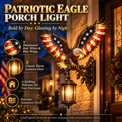 🦅🇺🇸 Liberty Wings™ | Patriotic Eagle Wall Light
