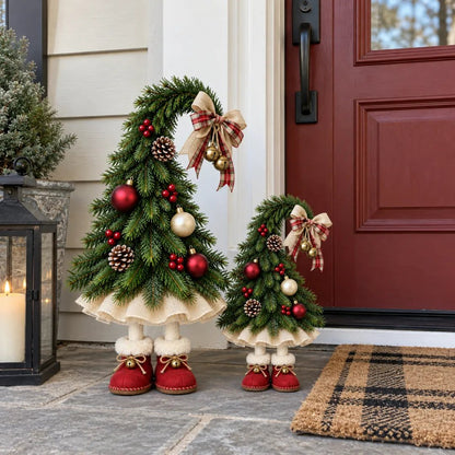 🎄🧝 Treetop Mischief™ | Playful Christmas Elf Decor
