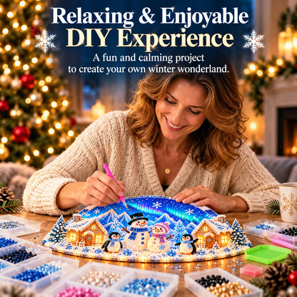 ❄️ Create Your Own Winter Wonderland | DIY Diamond Art Kit ✨