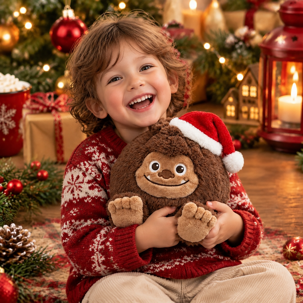 🎄🦶 Bigfoot Christmas Mystery™ | Festive Plush Surprise Box