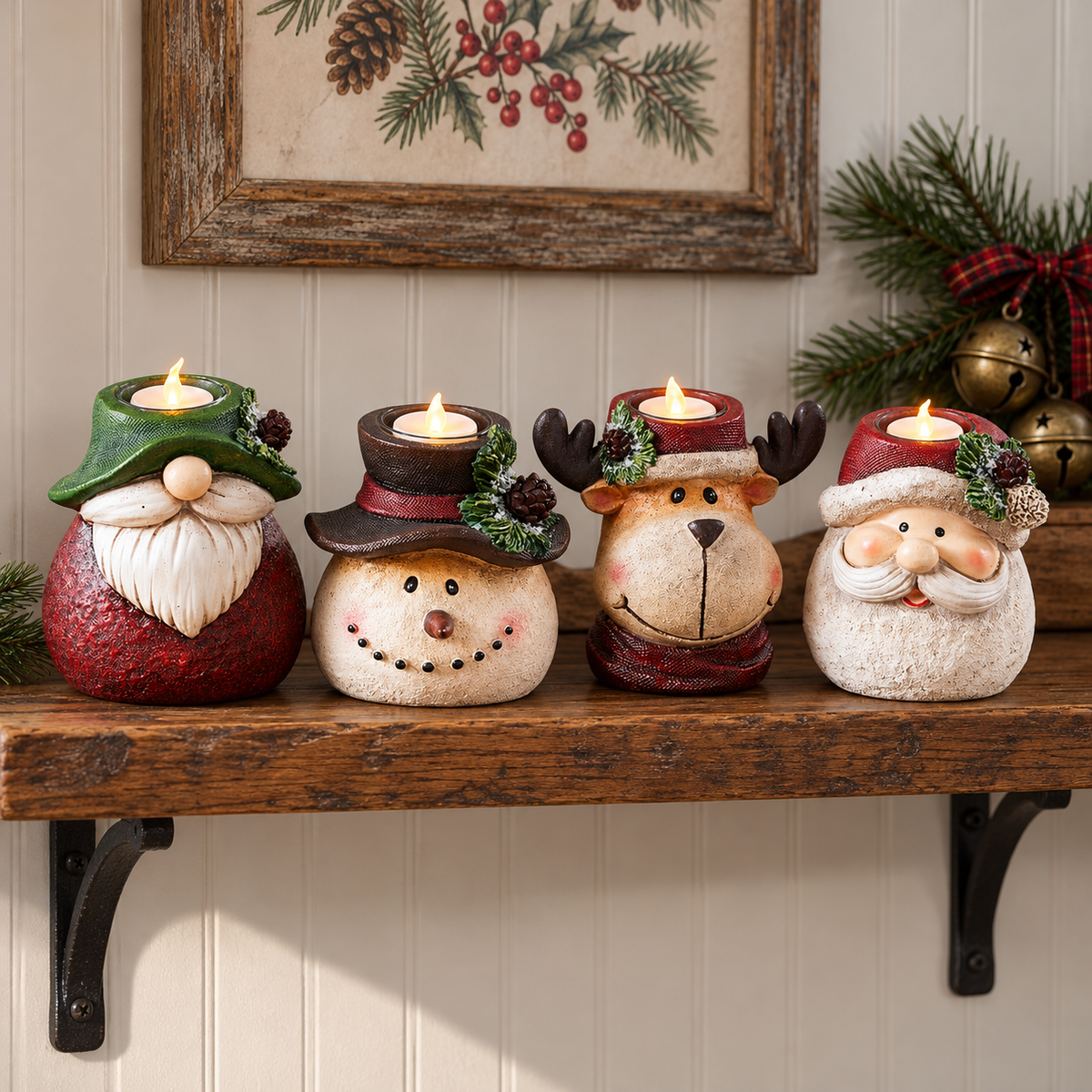 🕯️🎄 Christmas Eve Companions™ | Cozy Holiday Candle Lights