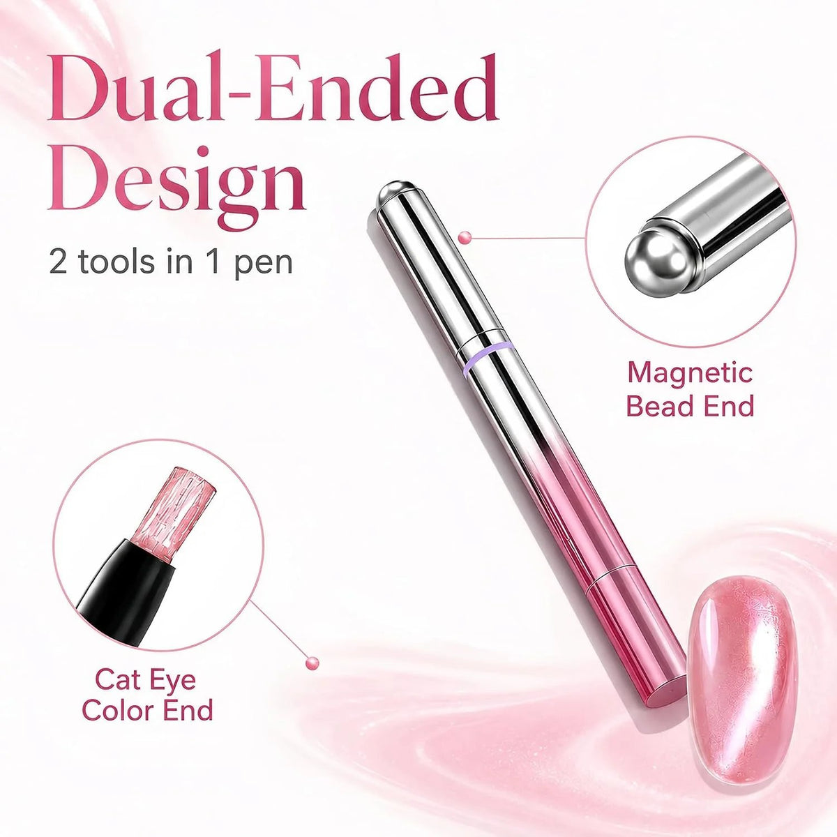 💎 Velvet Magnetique™ | Cat Eye Gel Nail Pen