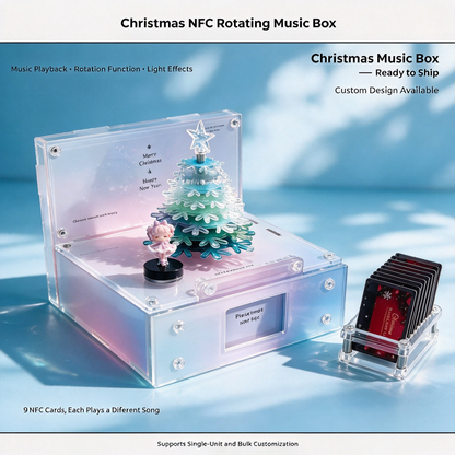 🎵✨ Melody Portal™ | NFC Music Box – 3 Enchanted Designs