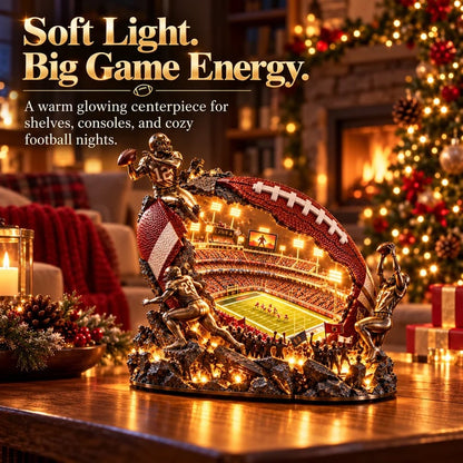 🏟️ The Stadium Within | Lighted Football Collectible 🏈