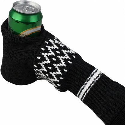 🎁Beer Mitten Gloves – Insulated Knit Drink Holder, 2PCS Set