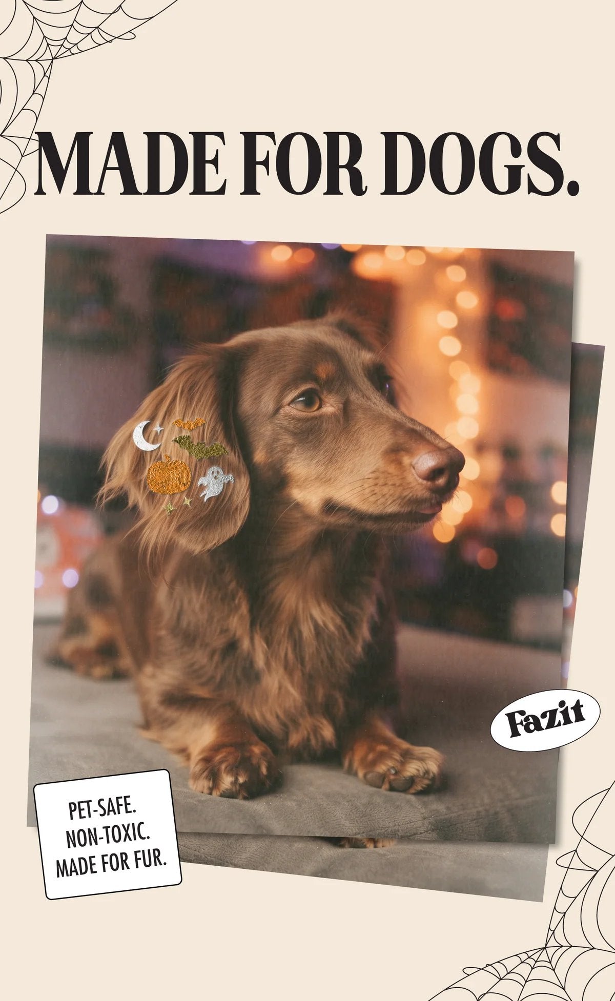 💫 Dog Fur Tattoos | Temporary, Waterproof & Easy-Off